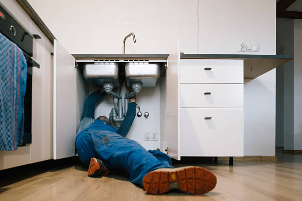 Professional Plumbing technician working in Milford, UT